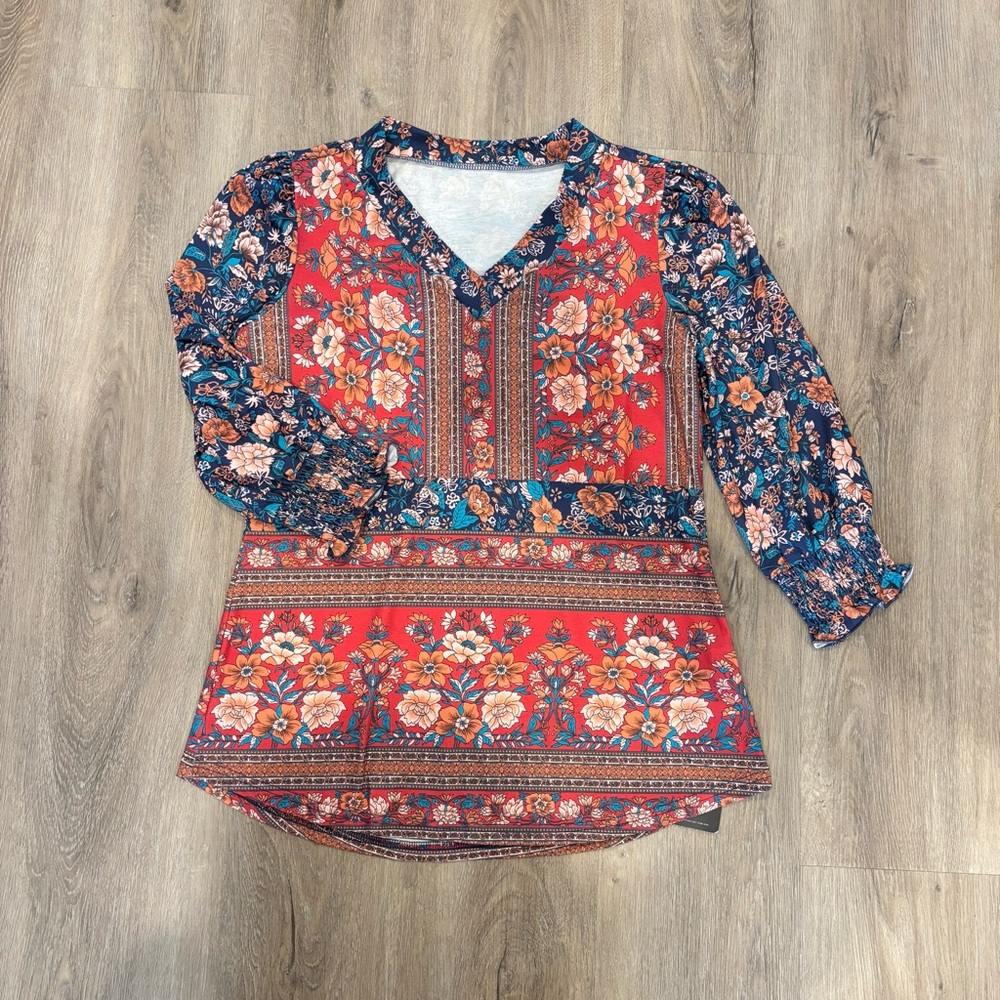 Floral Printed Top • Small